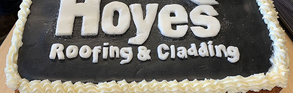 Hoyes Roofing Cake